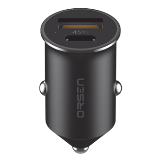 Orsen C8 45W Mini Car Charger black