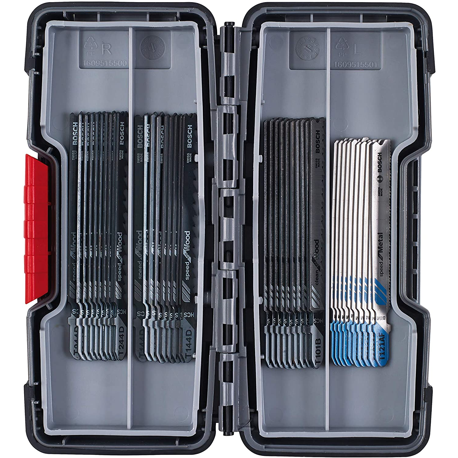 Bosch TOUGH BOX Wood and Metal Szúrófűrészlap készlet (40db/csomag) (2607010904)