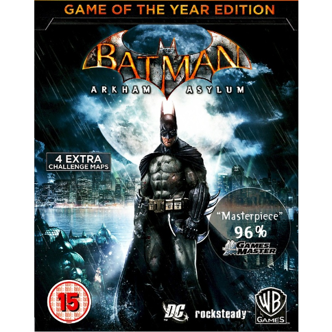 Batman: Arkham Asylum - Game of the Year Edition (PC - Steam elektronikus játék licensz)