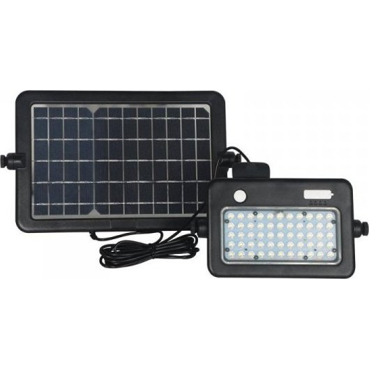 V-TAC 8674 VT-788-10 Napelemes kerti fényszóró LED 10.00 W Fekete (SKU 8674)