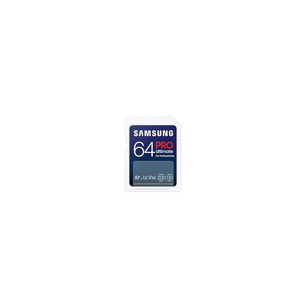 Samsung PRO Ultimate SDXC 64GB UHS-I U3 [Zápis 130MB/s Čtení 200MB/s] s č