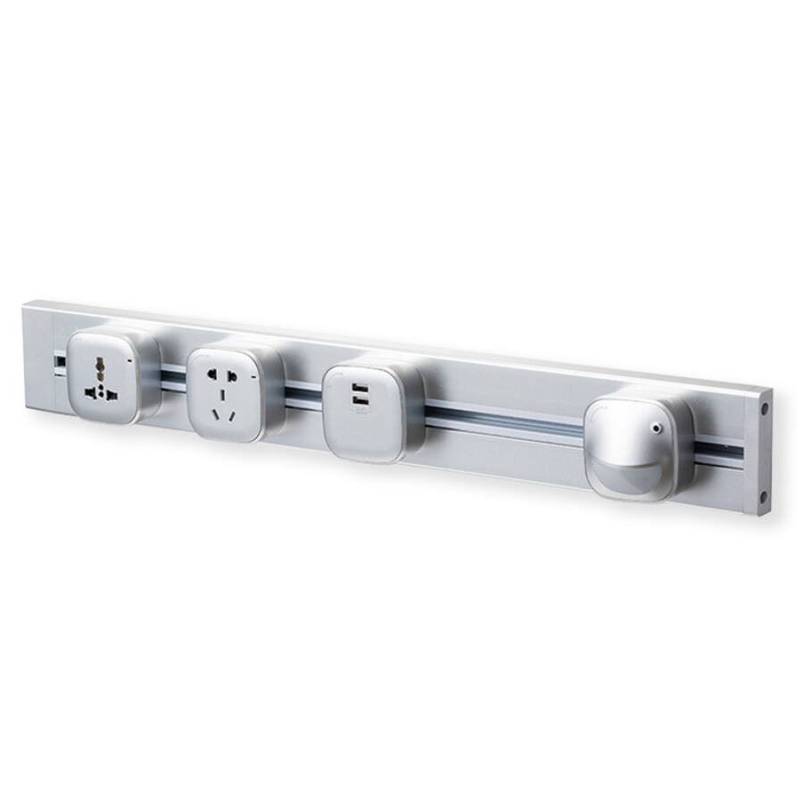 SMARTZILLA SmartTrack konnektor sín 1m falon kívüli ezüst színű (2042124) (smart2042124)