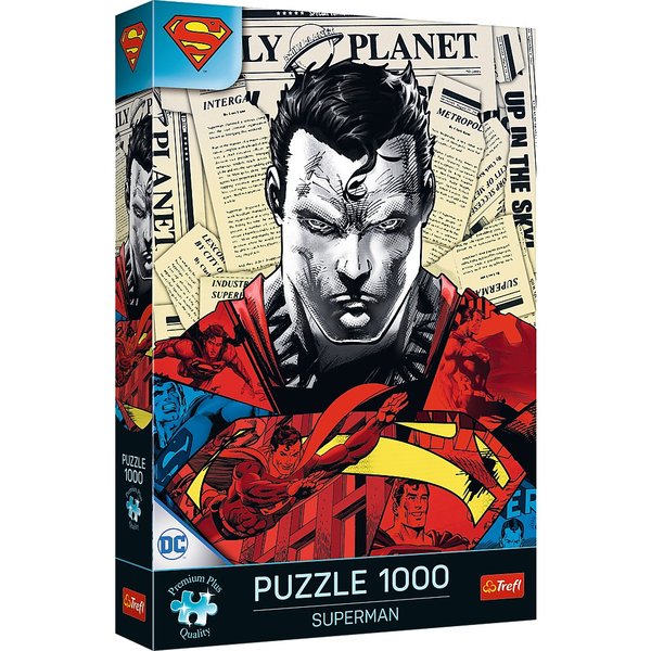 Trefl Premium Plus Quality Superman Пъзел 1000 броя Комикс