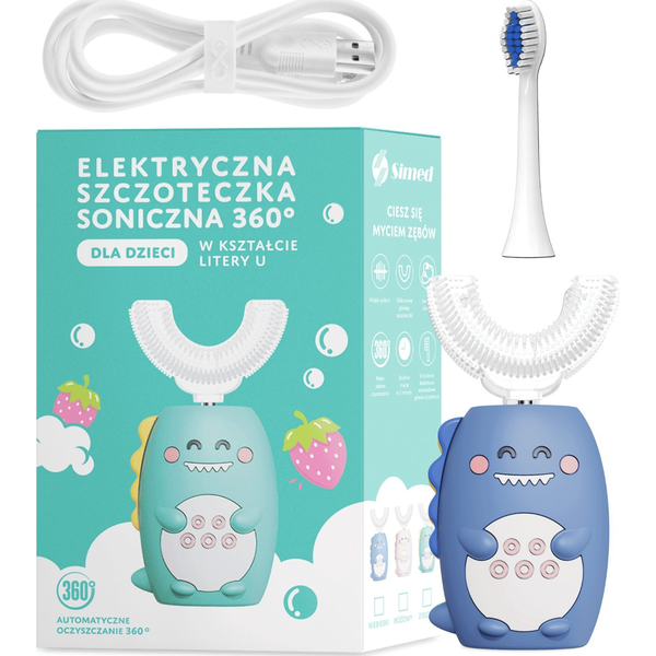 Simed U-shape S869 Blue Toothbrush