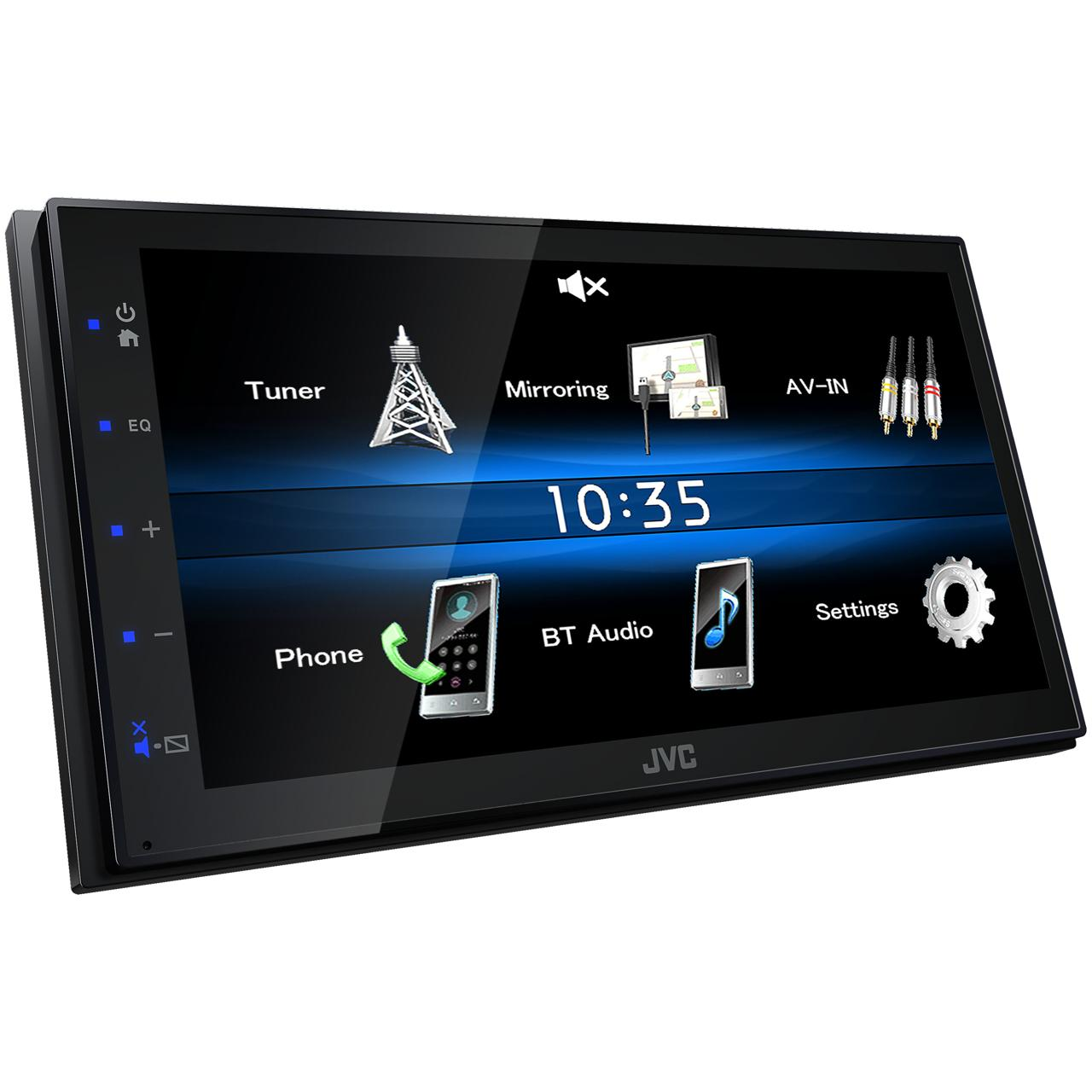 JVC KW-M25BT 2 DIN méretű mechnaika nélküli érintőképernyős multimédia (KW-M25BT)