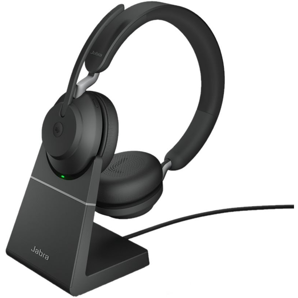 Jabra 26599-999-889 hovedtelefoner/headset Trådløs Kontor/Callcenter USB Type-C Bluetooth Sort