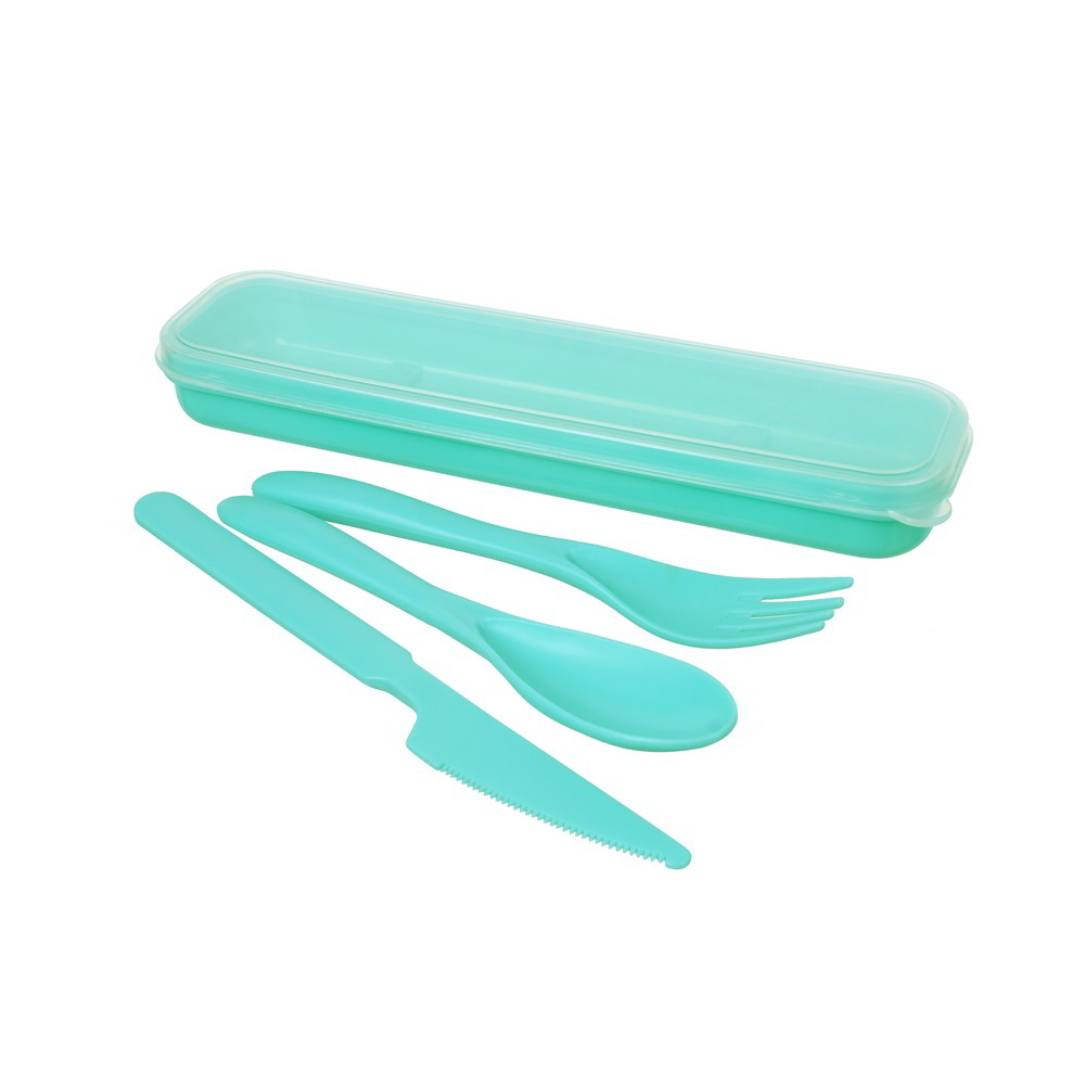 TOO KT-147-LB Utazó evőeszköz szett - Kék (KT-147-LB)