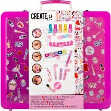 Create It! Szépségápolási Sminkkészlet Luxus Tokban