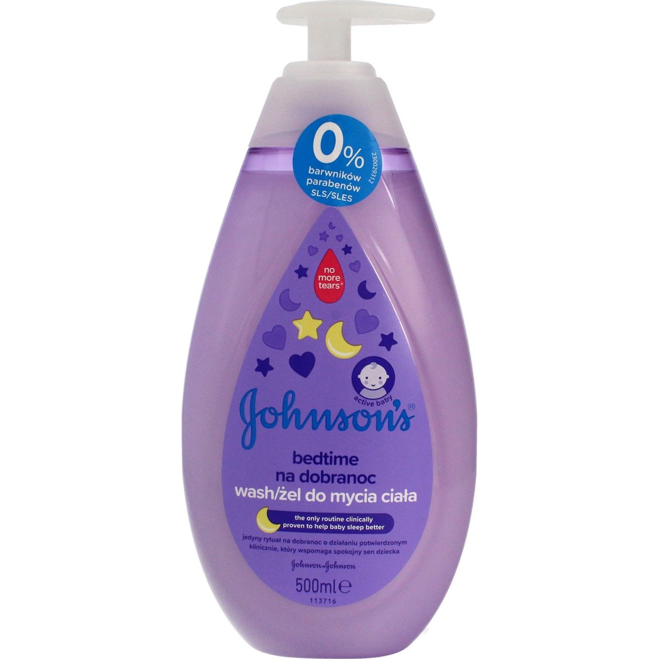 Johnson's babatusfürdő Bedtime™ 500ml (3574669907002) (51907002)