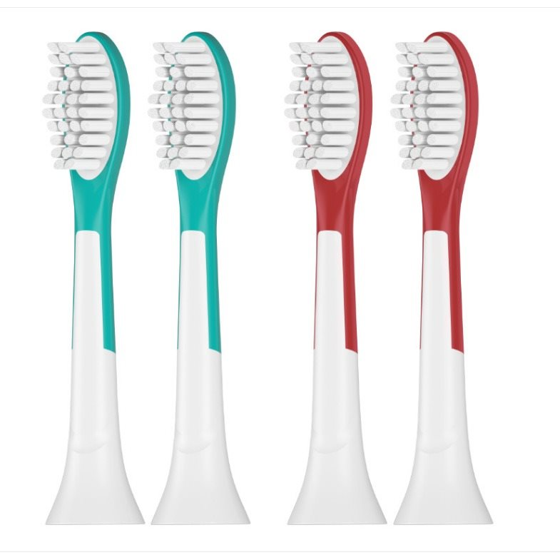 BMK Kids fej 7+ korosztály számára, 4 darab - kompatibilis a Philips Sonicare For Kids HX6044 készülékkel (153)