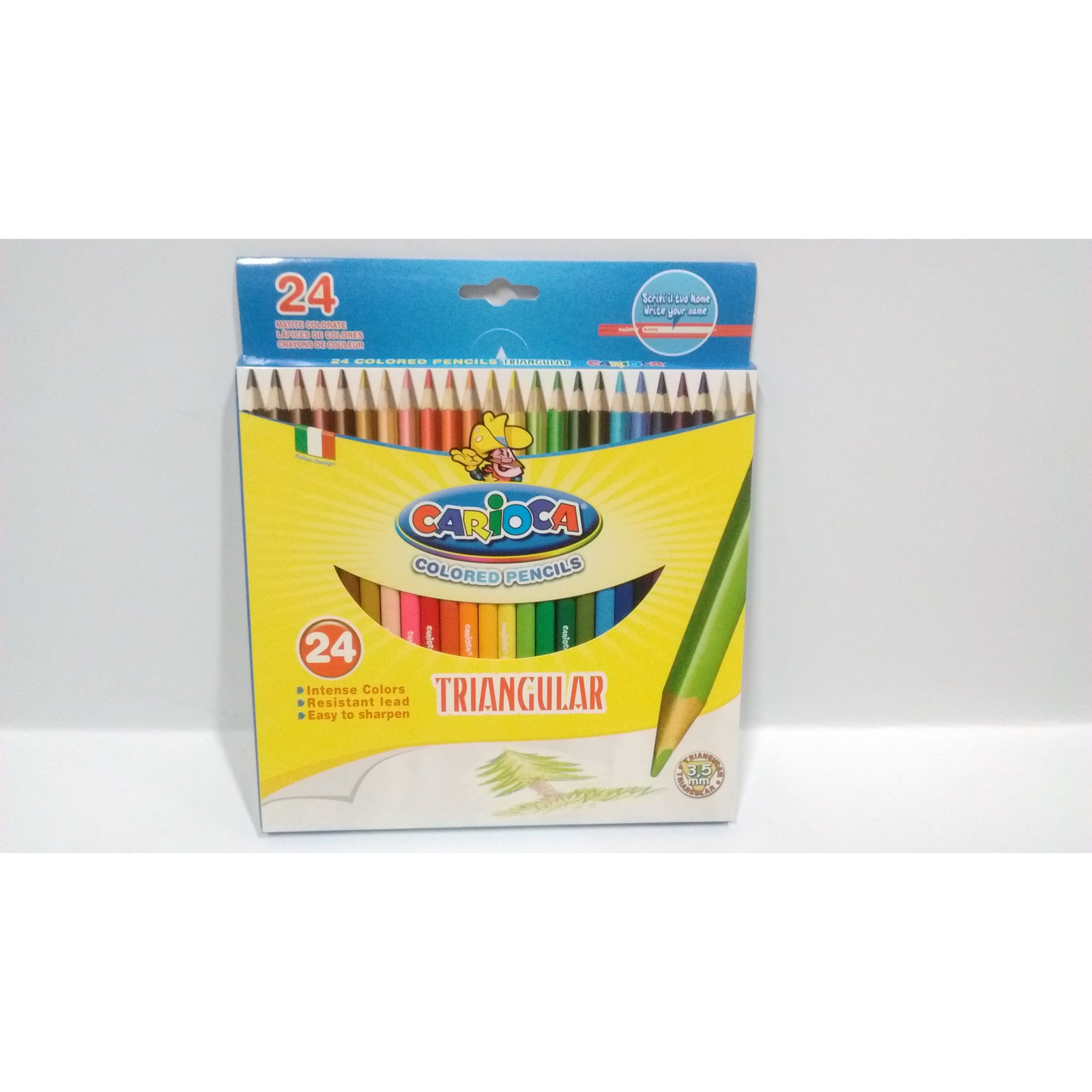 Carioca színes ceruza készlet 24db-os (40381) (KAMX0309)