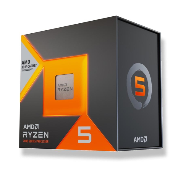 AMD 100-000001904 Ryzen 5 7500X3D, AM5, 6C/12T, 4.5 GHz,102 MB, 65 W, Tray