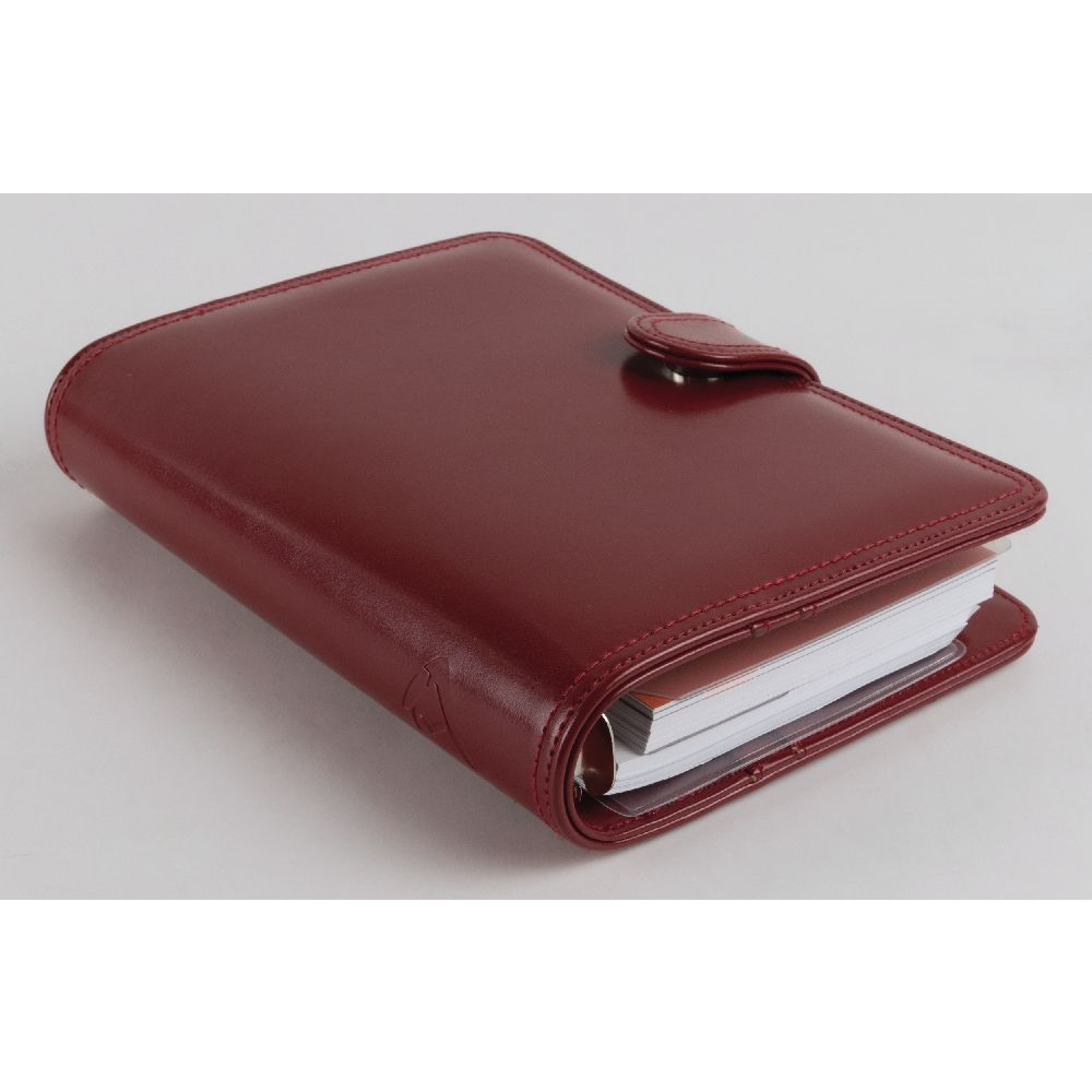 Realsystem 2/160 gyűrűs Heti beosztású Kalendárium műbőr borítóval - Bordó (2160-09)