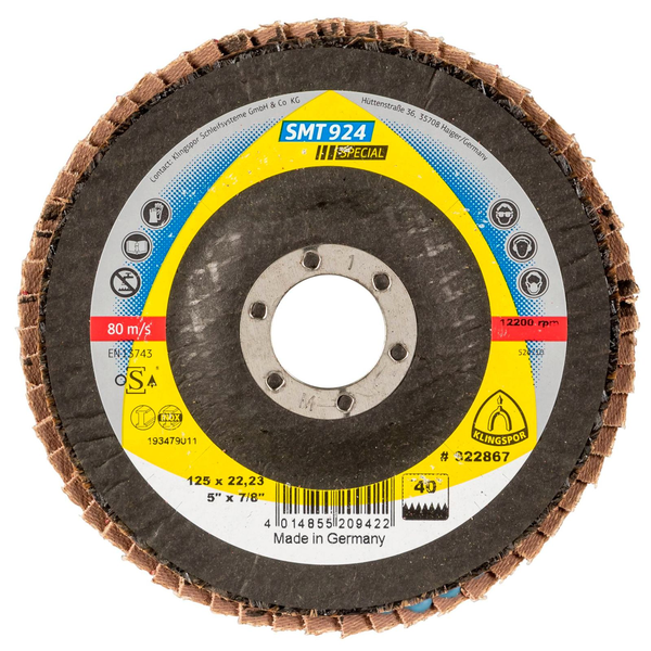 Klingspor SMT 924 Korn 80 Lamellás csiszolókorong