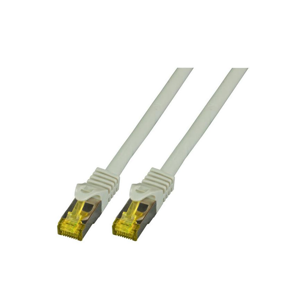 EFB RJ45 Patchkabel S/FTP,Cat.6A,LSZH,Cat.7 Rohk.,0,25m,grau (MK7001.0,25G)