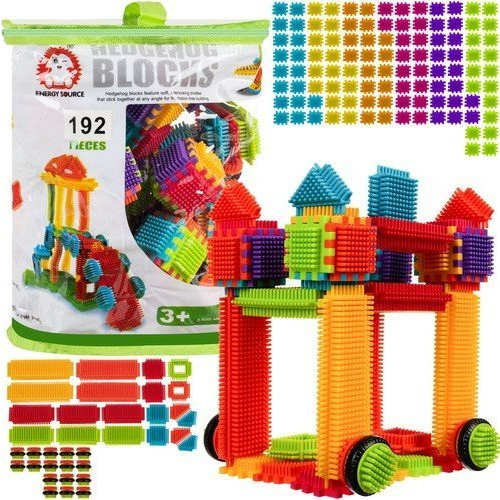 Set Blocuri de cosntructie, Kruzzel, 192 piese