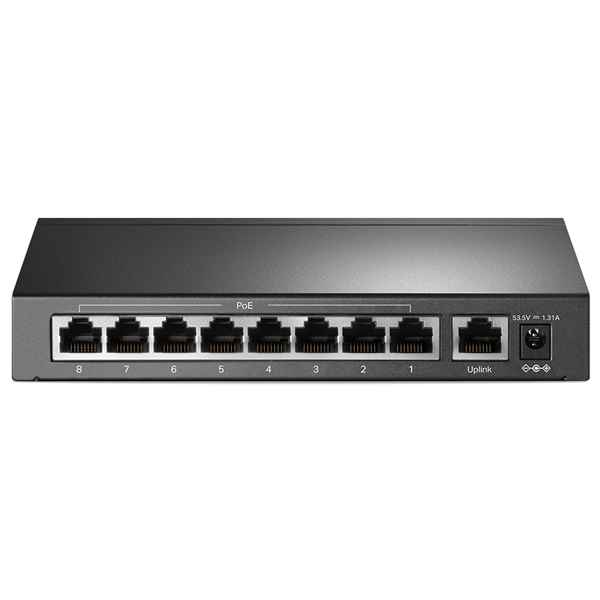 TP-Link TL-SF1009P sieťový prepínač Nespravované Fast Ethernet (10/100) Podpora napájania cez Ethernet (PoE) Čierna (TL-SF1009P)