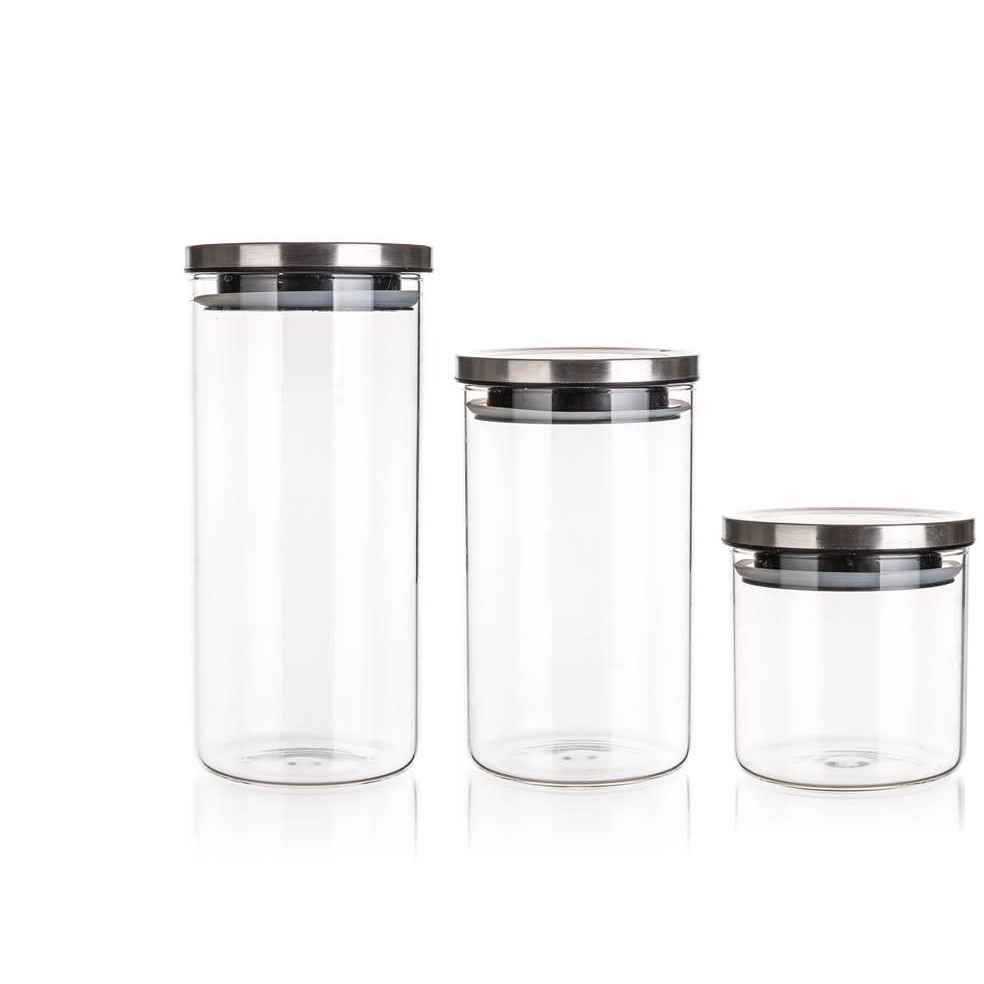 BANQUET FREIA 650 + 1100 + 1450 ml-es fedeles üvegedénykészlet (A26088)