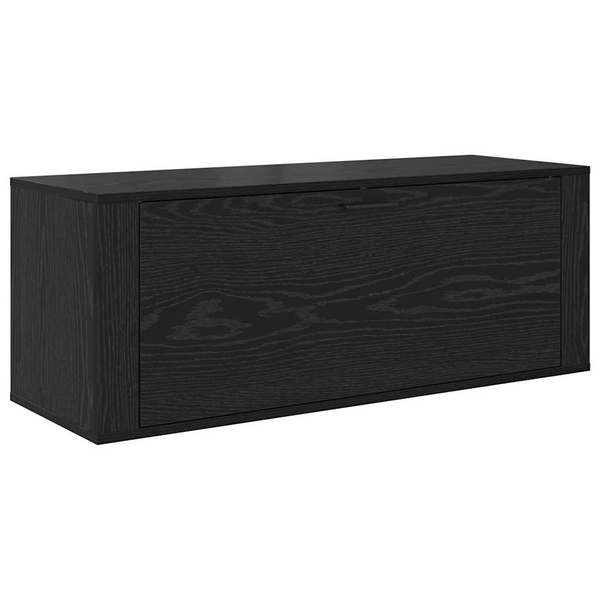 Cipőszekrény polcokkal Musta tammi 100 x 35 x 38 cm Faanyag