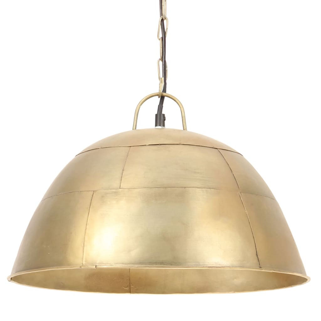 kerek sárgaréz ipari függőlámpa 25 W 41 cm E27 (320542)