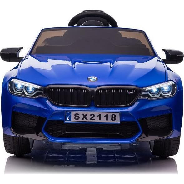 BMW M5 DRIFT 24 V Elektromos Kisautó 9591 - 2x200 W, 2.4 GHz, Szülői Távirányítóval, Nyitható Ajtóval, EVA Kerekekkel, Kék (9591)