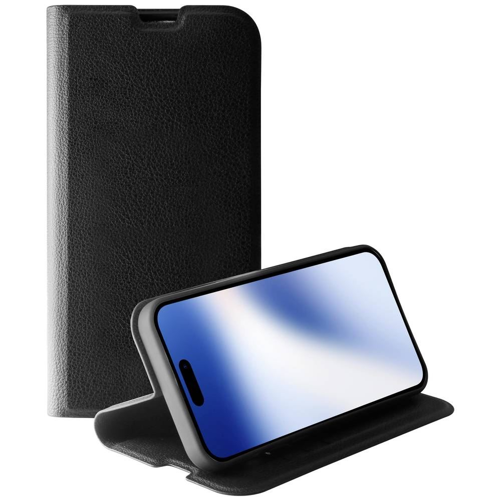 Vivanco PWVVIPH15BK Booklet Apple iPhone 15 hátlap fekete (63884) (c)