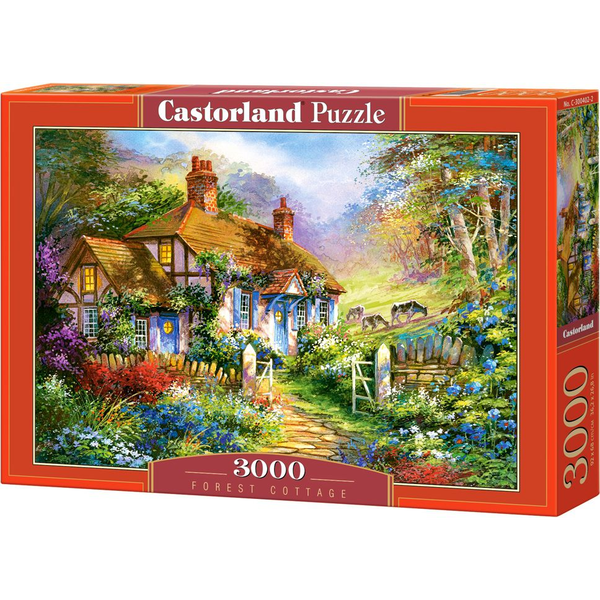 Castorland Forrest cottage 3000 pcs Puslespil 3000 stk Fe
