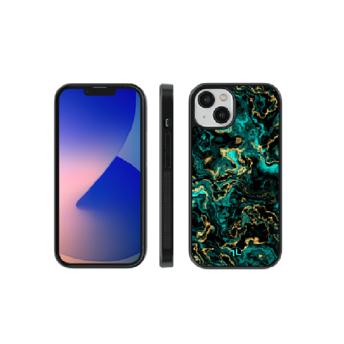 Zappy Apple iPhone 15 Pro Tok - Zöld márvány (ZA-PC-15PR-MG)