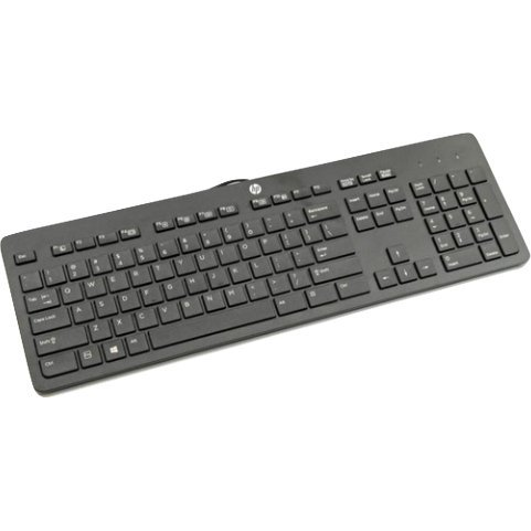 HP 803181-041 tastiera Ufficio USB QWERTZ Tedesco Nero