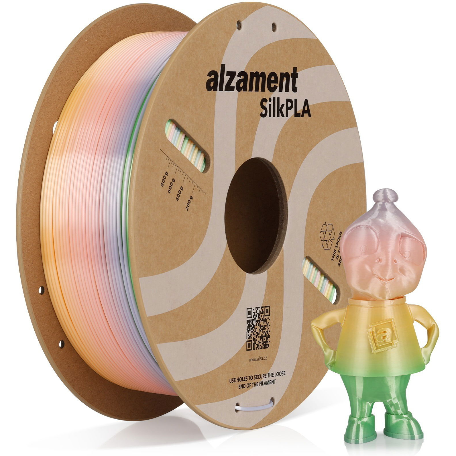 Alzament PLA Silk Rainbow 1 kg Huaguo Mountain (ALZMNTSR04)