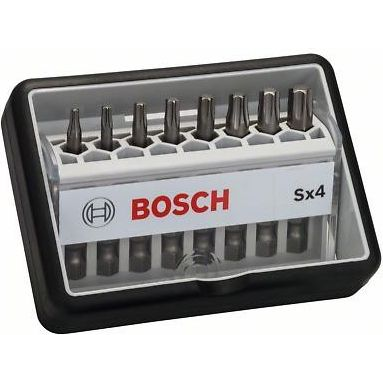 Bosch 2607002559 Csavarozó bit készlet Robust Line Sx extrakemény, 8 részes, 49 mm, Torx® (2607002559)