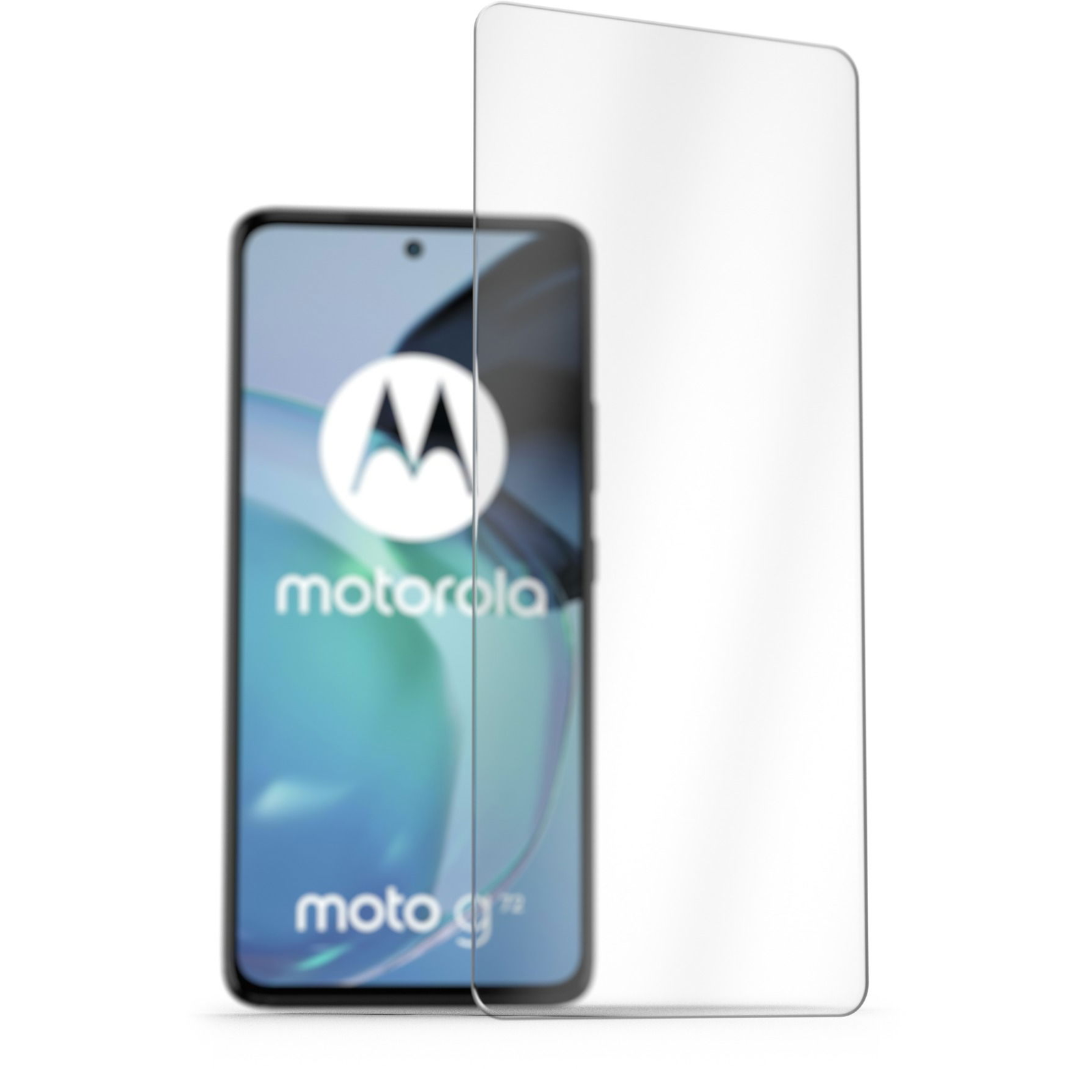 AlzaGuard Case Friendly Glass Protector Motorola Moto G72 2.5D üvegfólia (AGD-TGF0249)
