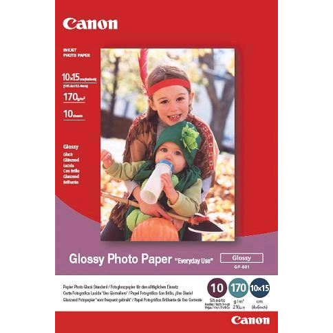 Canon GP501S10 Photo Paper Glossy 10x15 - fotópapír 10db (0775B005) (0775B005)