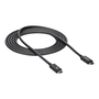 StarTech.com TBLT3MM2M cable Thunderbolt 20 Gbit/s Negro
