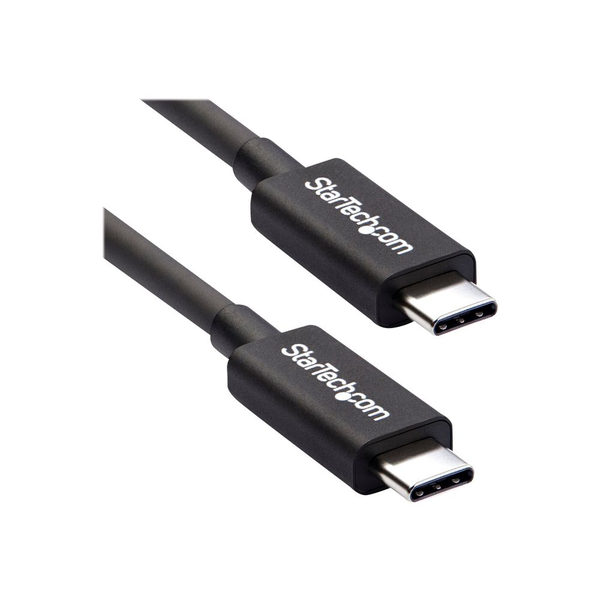StarTech.com TBLT3MM2M cable Thunderbolt 20 Gbit/s Negro