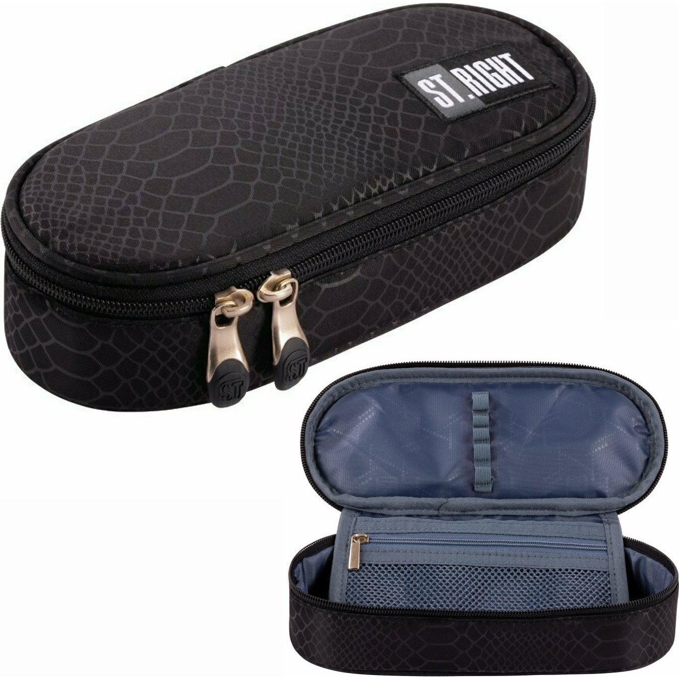 Majewski St. Right Ovális Tolltartó - Shiny Snake (KX3762_1)