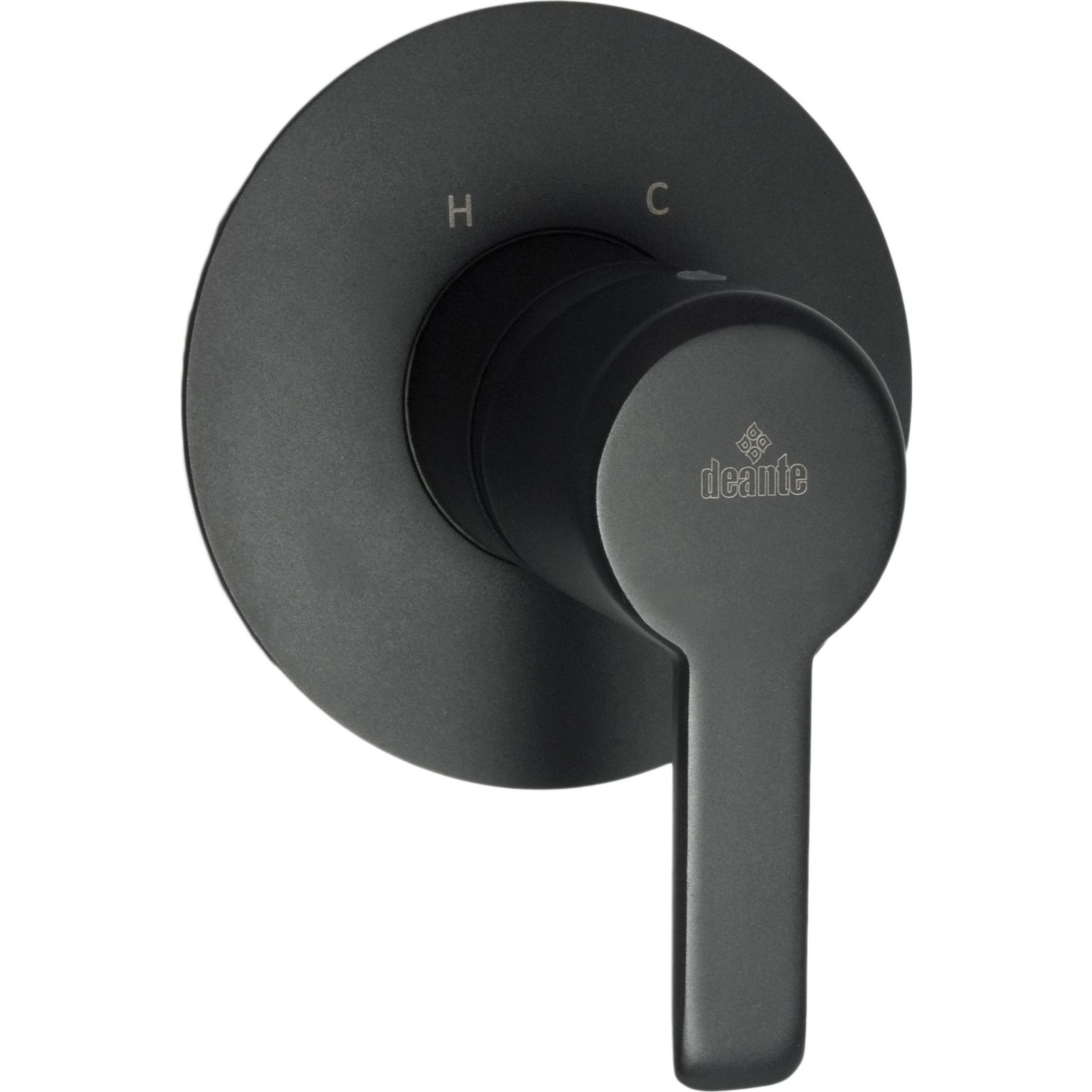 DEANTE BQA_N44L Arnika falba süllyesztett zuhany csaptelep zuhanyváltó nélkül fekete (BQA_N44L)