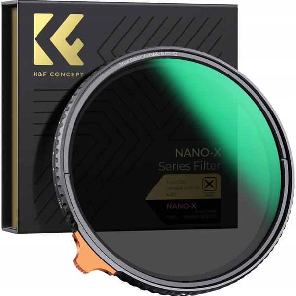 Filtr Kf Filtr Nd Szary Regulowany Nd2-nd32 77mm True Color Mrc Nano X K&f Nd 2-32 / Kf01.2160
