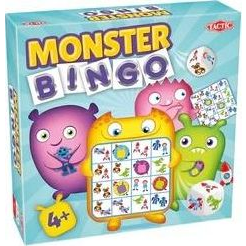 Tactic Monster Bingo Kortspil Matching