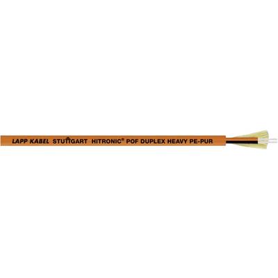 POF kábel Hitronic POF 980/1000 µ Duplex Narancs LAPP 28020002-1 méteráru (28020002-1)