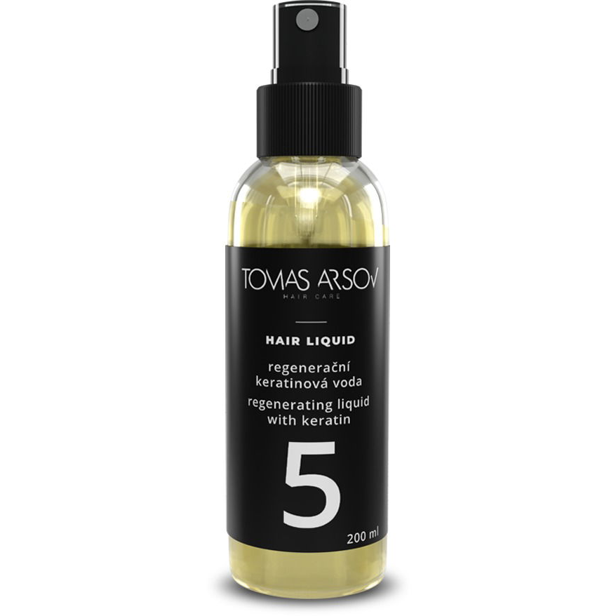 TOMAS ARSOV Hair liquid - regeneráló, keratinos, 200ml (8594006380850)