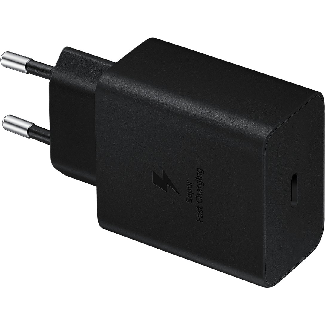 Samsung EP-T4510XBEGAE mobiltelefon töltő Okostelefon Fekete Váltakozó áram Beltéri (36558)