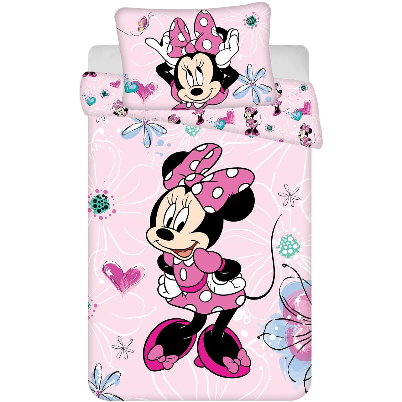 Jerry Fabrics Minnie Flowers baby (00145-DOPOSTYFLOA)