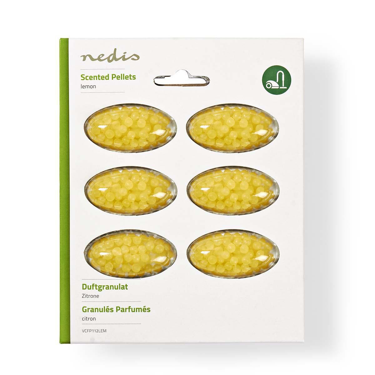 Nedis VCFP112LEM Porszívó-illatgyöngyök: Citrom (6 db) (VCFP112LEM)