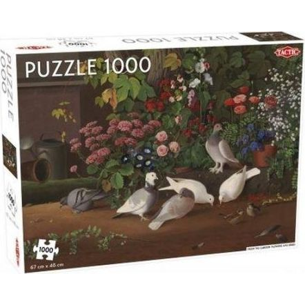Tactic 55246 puzzel Legpuzzel 1000 stuk(s) Flora & fauna