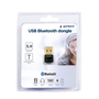 Bluetooth адаптер, Gembird, USB 2.0, Bluetooth 5.0, черен