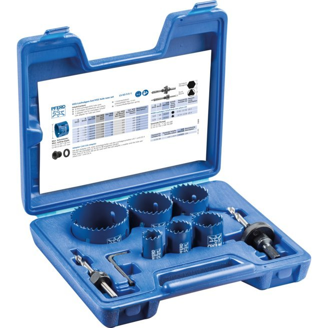 PFERD TOOLS 25900910 Lyukfűrész készlet 1 db ( )