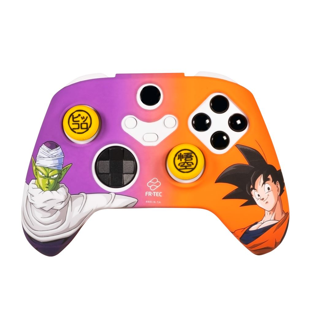 FR-TEC Dragon Ball Namek Xbox Series/One kontroller gumiborítás és analóg kupak (DBXBCPNAM) (DBXBCPNAM)