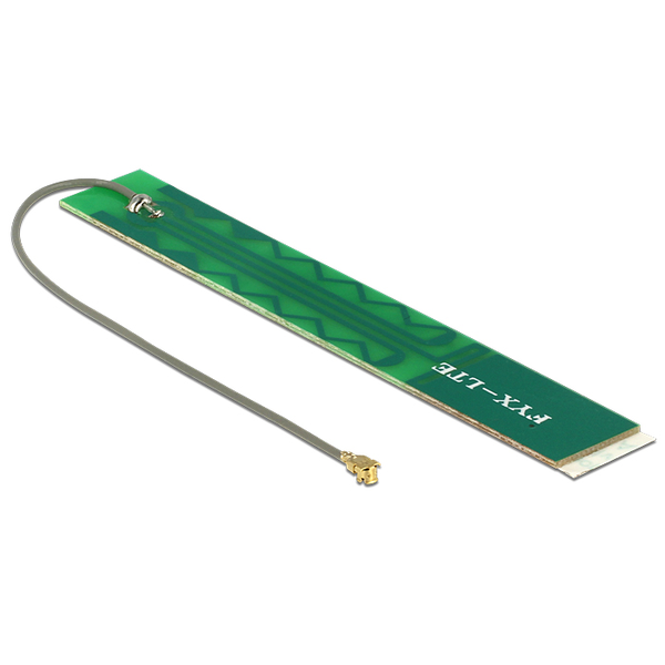 Delock LTE Antenna MHF /U.FL-LP-068 Kompatibilis dugó 3 dBi PCB belső öntapadós ragasztó szerelés (88988)