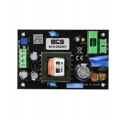 BCS BCS-ZA2403 Állítható 24V 3A 72W Telepíthető Tápellátás